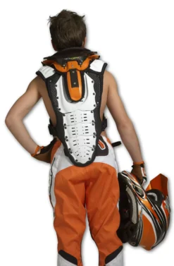 UFO Kids Valkyrie White Chest Protector (short Version) -UFO Shop pt02283 wear jpg scaled