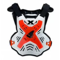 UFO X-Concept EVO Chest Protector - White Neon Red