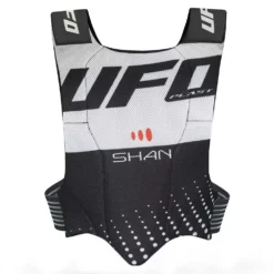 UFO Shan Chest Protector - Black White -UFO Shop pt02391 w 02 jpg