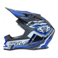 Wulfsport Vantage Blue Motocross Helmet