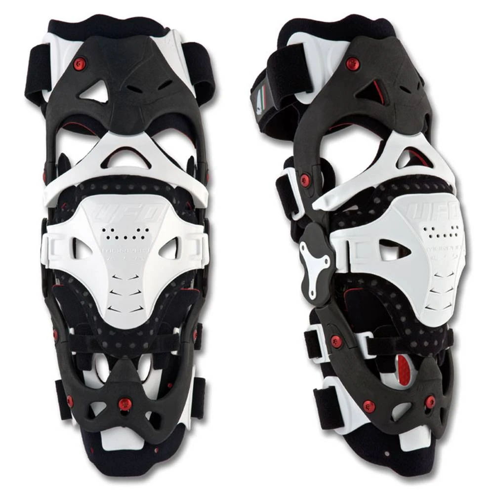 UFO Morpho FIT White Knee Brace Pair 2 UFO Morpho FIT White Knee Brace Pair - Image 2
