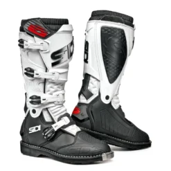 Sidi X-Power Motocross Boots - Black White