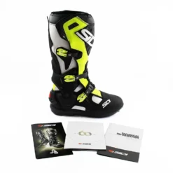 Sidi Atojo SRS White Black Yellow Fluo Motocross Boots -UFO Shop sidi 07 12 jpg