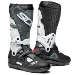 Sidi Atojo SRS White Black Grey Motocross Boots -UFO Shop sidi atojo srs white black grey mx boots 27 jpg