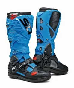 Sidi Crossfire 3 SRS Off-Road MX Boots - Light Blue Black