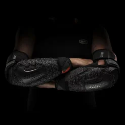 100% Surpass Grey Heather Black Elbow Guard -UFO Shop surpass elbow beauty sp19 024 jpg