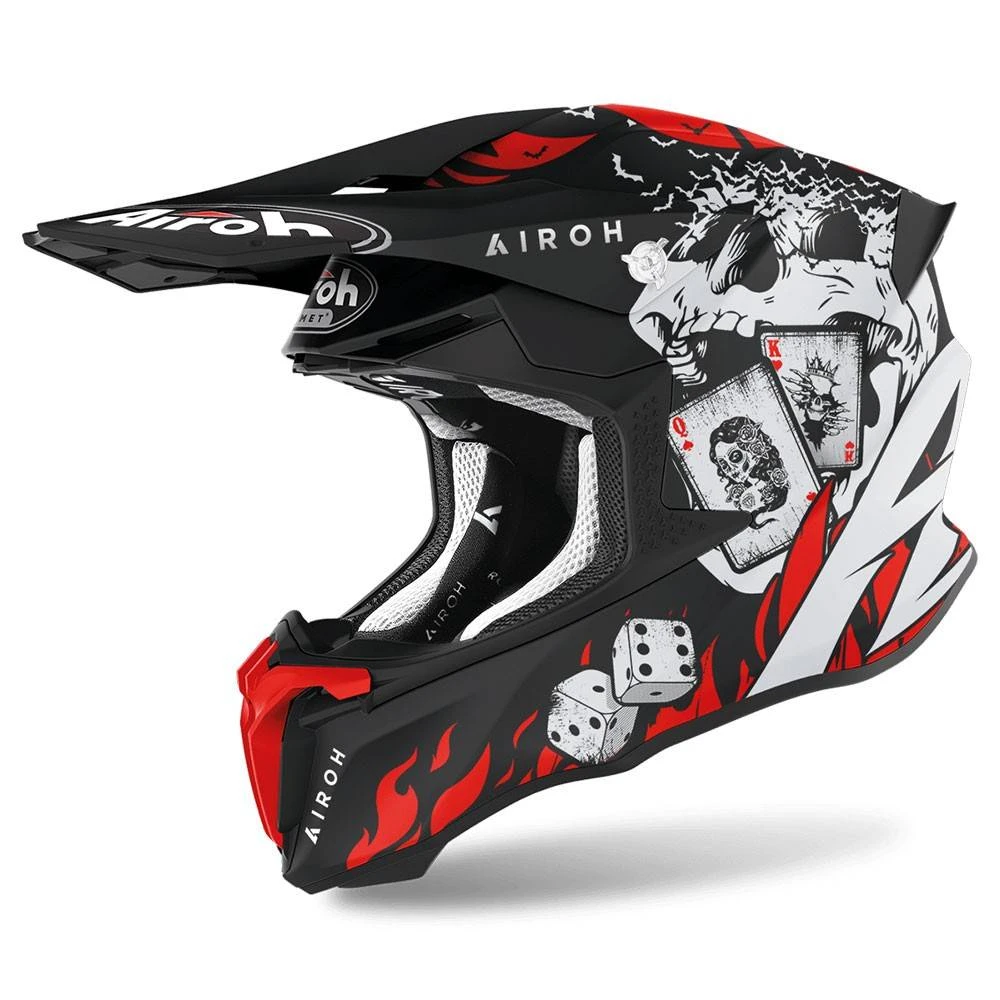 Airoh Twist 2.0 Hell Matt Helmet 1 Airoh Twist 2.0 Hell Matt Helmet