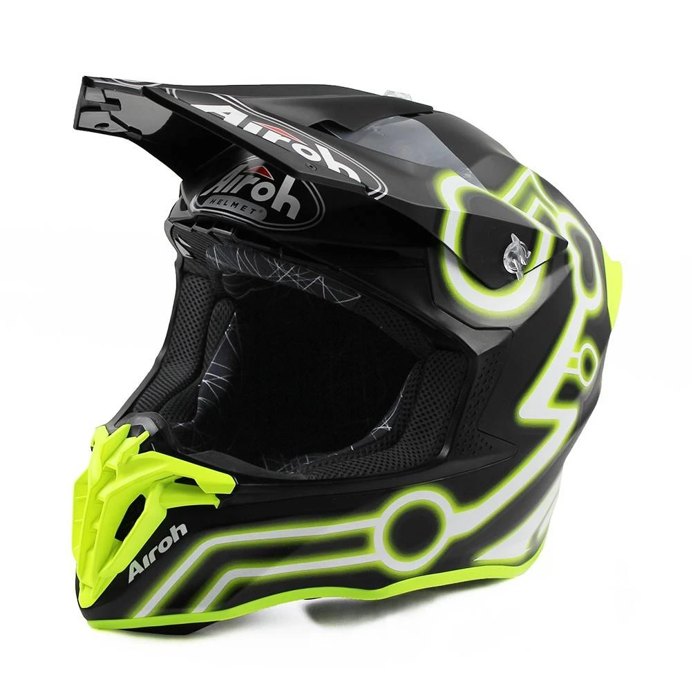 Airoh Twist 2.0 Neon Yellow Matt Helmet 1 Airoh Twist 2.0 Neon Yellow Matt Helmet