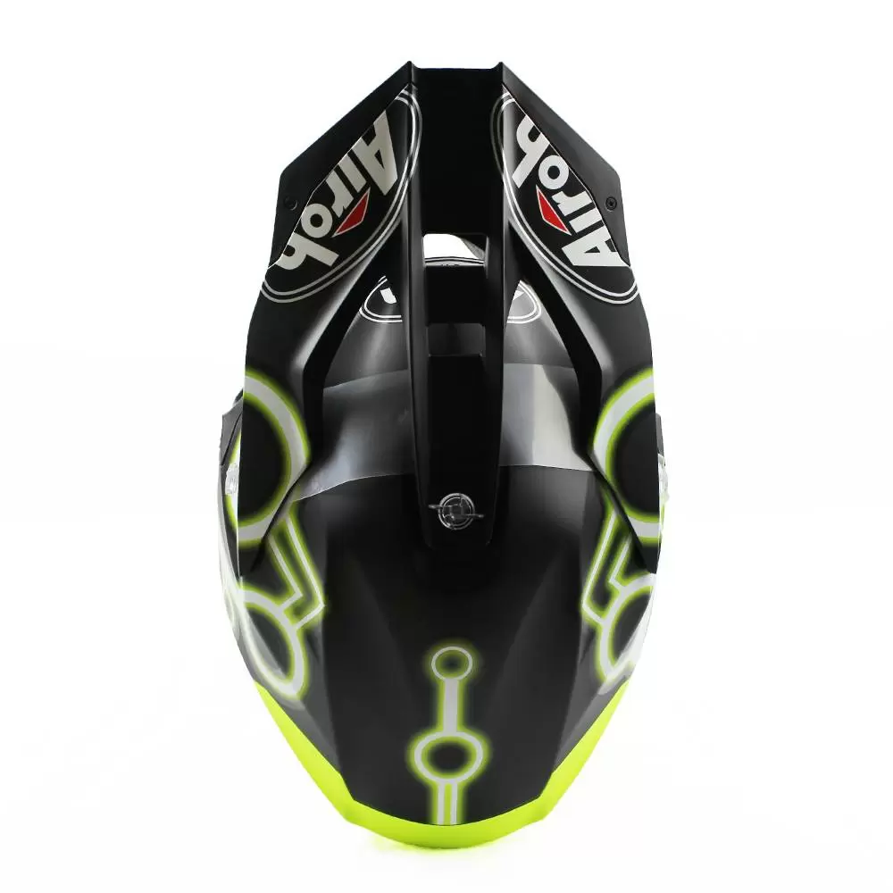 Airoh Twist 2.0 Neon Yellow Matt Helmet 12 Airoh Twist 2.0 Neon Yellow Matt Helmet - Image 12