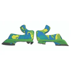 Airoh Twist Blue Yellow Cheek Pads