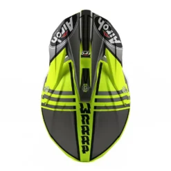 Airoh Wraap - Broken Yellow Matt -UFO Shop wrbr31 08 3 jpg