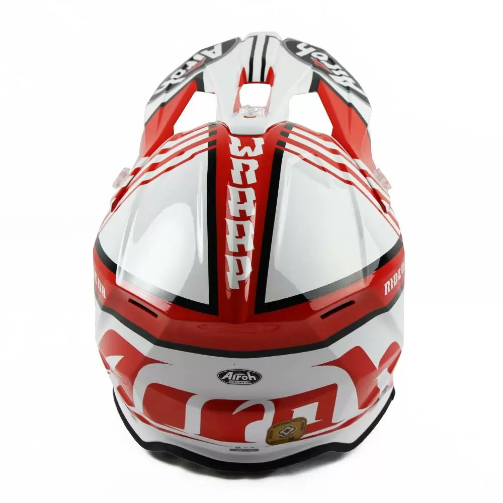 Airoh Wraap - Broken Red Gloss 9 Airoh Wraap - Broken Red Gloss - Image 9