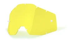100% Accuri Racecraft Strata Anti-Fog Replacement Goggle Lens -UFO Shop yellow lens scaled